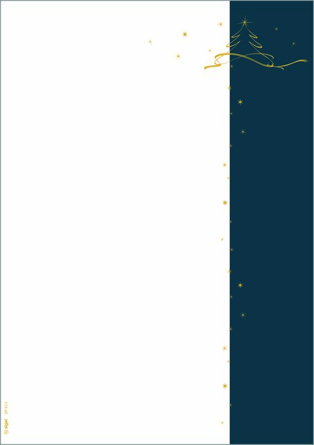 Briefpapier Sigel DP413 Christmas tree A4 90g Pck. 100 Blatt