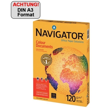 Kopierp. Navigator A3 120g weiß 