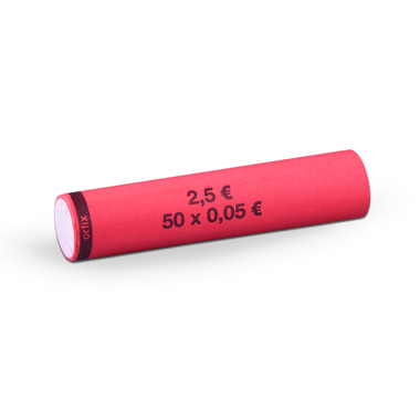 Münzhülsen 50x0,05 EUR