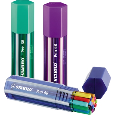 Faserschreiber Stabilo 6820-1 BigPenBox 1mm