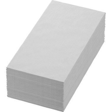 Servietten Duni 2-lagig 40x40cm 1/4 Falz weiß 300 Stück