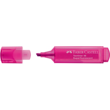 Textmarker Castell 1546 pink superfl. 5mm Keilspitze