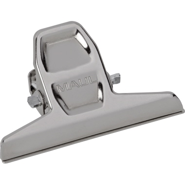 Briefklemmer Maul 2100596 55mm h'silber Metall Klemmweite 12mm