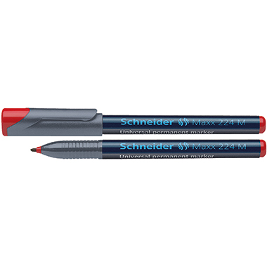 OHP-Marker Schneider Maxx 224 M perm. rt Per. Rot