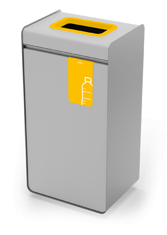 Wertstoffsammler DURASORT® 55L Plastik 