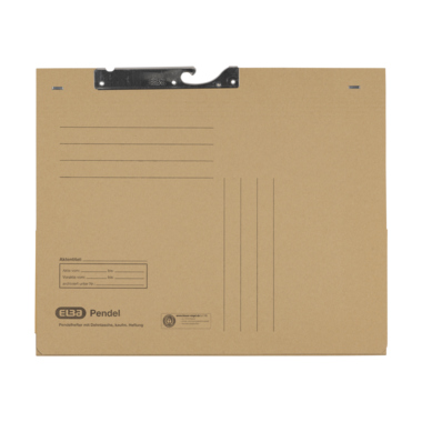 Pendelhefter Elba 100570027 A4 braun Kaufmännische Heftung