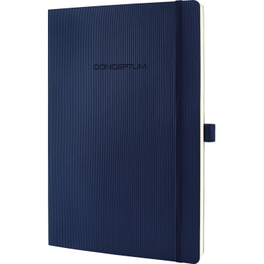 Notizbuch Sigel CO316 187x270 kar. blau Conceptum, Softcover, blau
