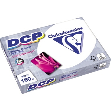 Kopierpapier Clairefontaine 1842C A4 160g DCP weiß 250 Blatt