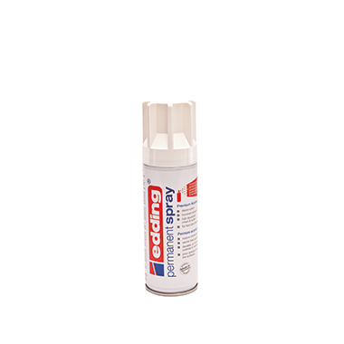 Permanentspray Edding 5200 verkehrsweiß Seidenmatt, 200ml, Ral9016 De