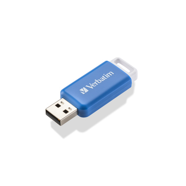 USB 2.0 Stick Verbatim 64GB 49455 DataBar blau Typ-A (R) 12MB/s (W) 5MB/s
