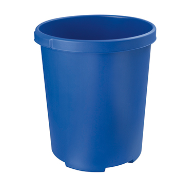 Papierkorb HAN 1836 Klassik XXL 50L blau Griffmulden