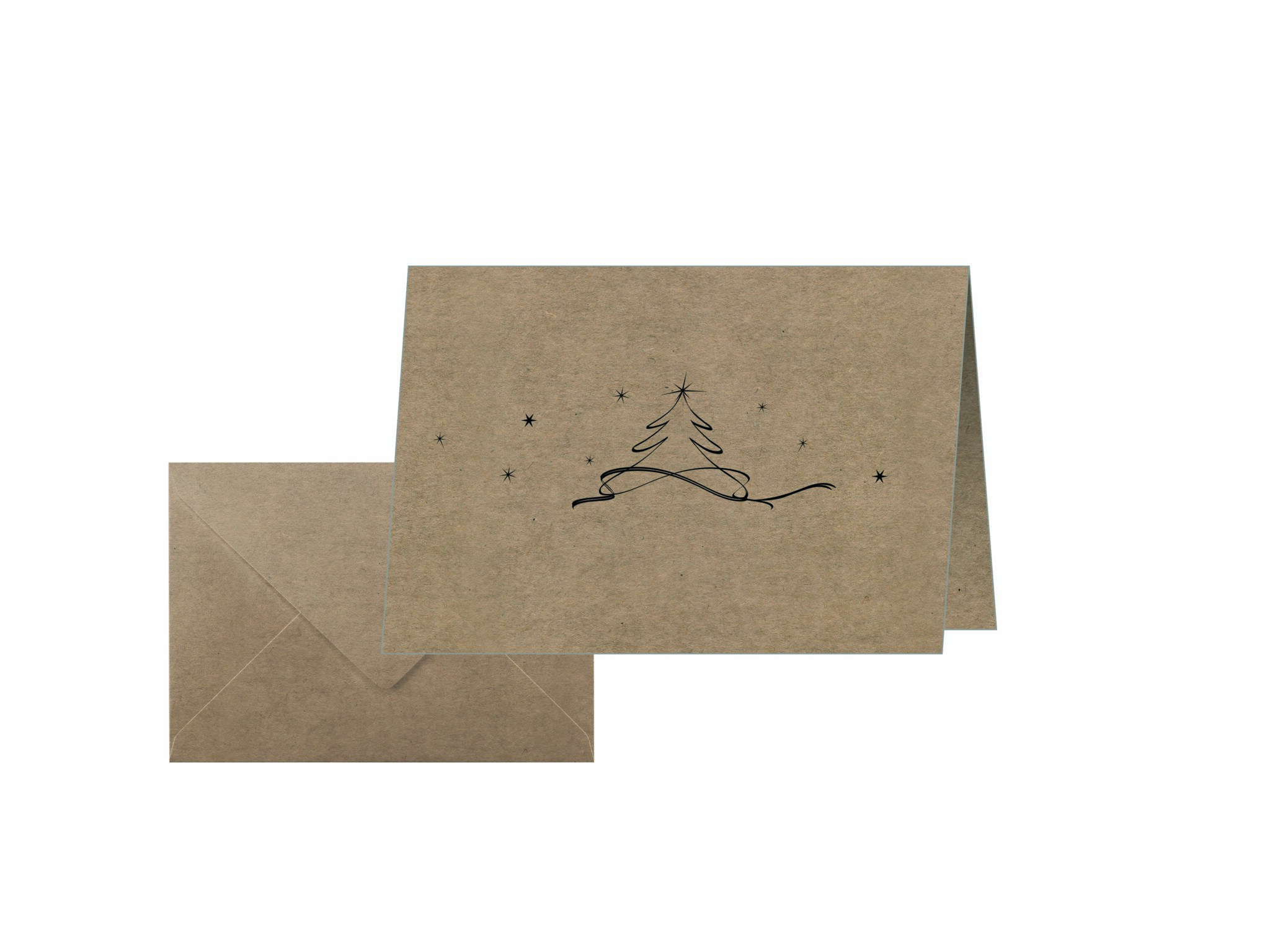 Faltkarte Sigel DS071 A6 Christmas tree 