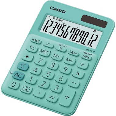 Taschenrechner CASIO® MS-20UC grün