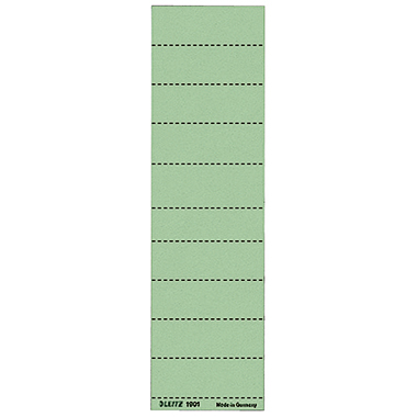 Beschriftungsschild Leitz 1901 grün 60x21mm 100 Stück