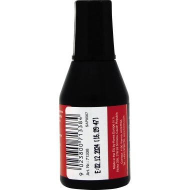 Stempelfarbe schwarz ohne Öl 28ml 