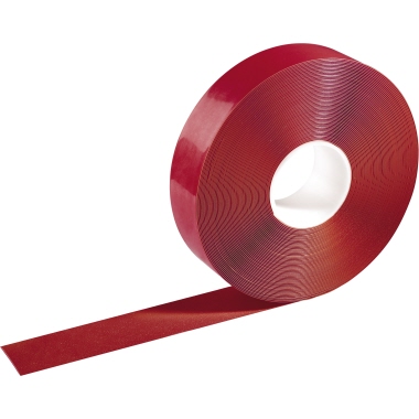 Bodenmarkierungsband DURABLE rot
