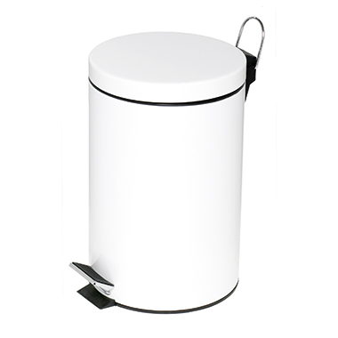 Tretabfalleimer ALCO 2961 12 Liter weiß 