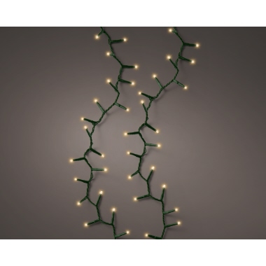 Lichterkette LUMINEO 495373 22,5 Meter warmweiß grün für Außenbereich