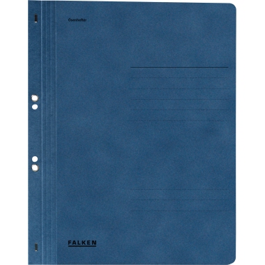 Ösenhefter Falken 80003882 A4 blau Ganzer Vorderdeckel
