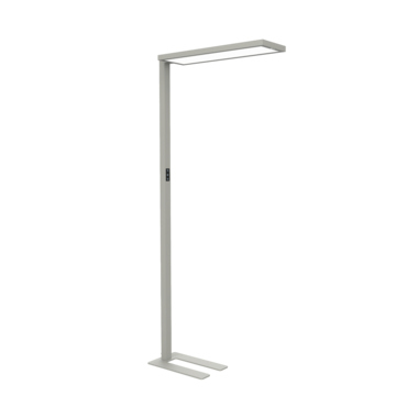 Stehleuchte MAUL 82588 MAULsenja silber LED 2.700K-5.700K Alumimium dimmbar