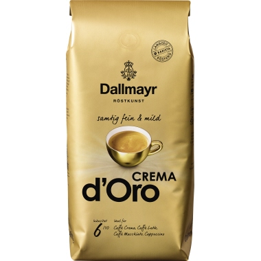 Kaffee Dallmayr Crema d'Oro 1.000g ganze Bohne