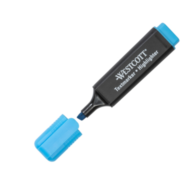 Textmarker blau