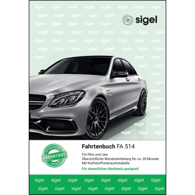 Fahrtenbuch SIGEL FA514 A5 