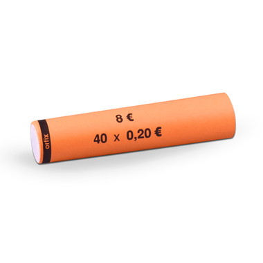 Münzhülsen 40x0,20 EUR