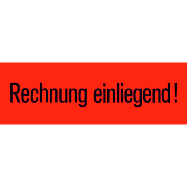 Versandzettel Herma 6752 Rechnung Einliegend, Selbstklebend