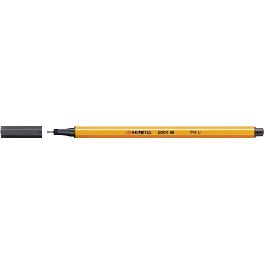 Feinschreiber STABILO® Point 88/97 schwarzgrau 0,4mm