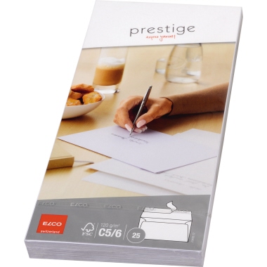 Briefumschlag Elco C5 weiß HK Prestige, 7049912