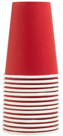 Einwegbecher Pro Nappe 89115I 0,2L rot Pck. 15 Stück