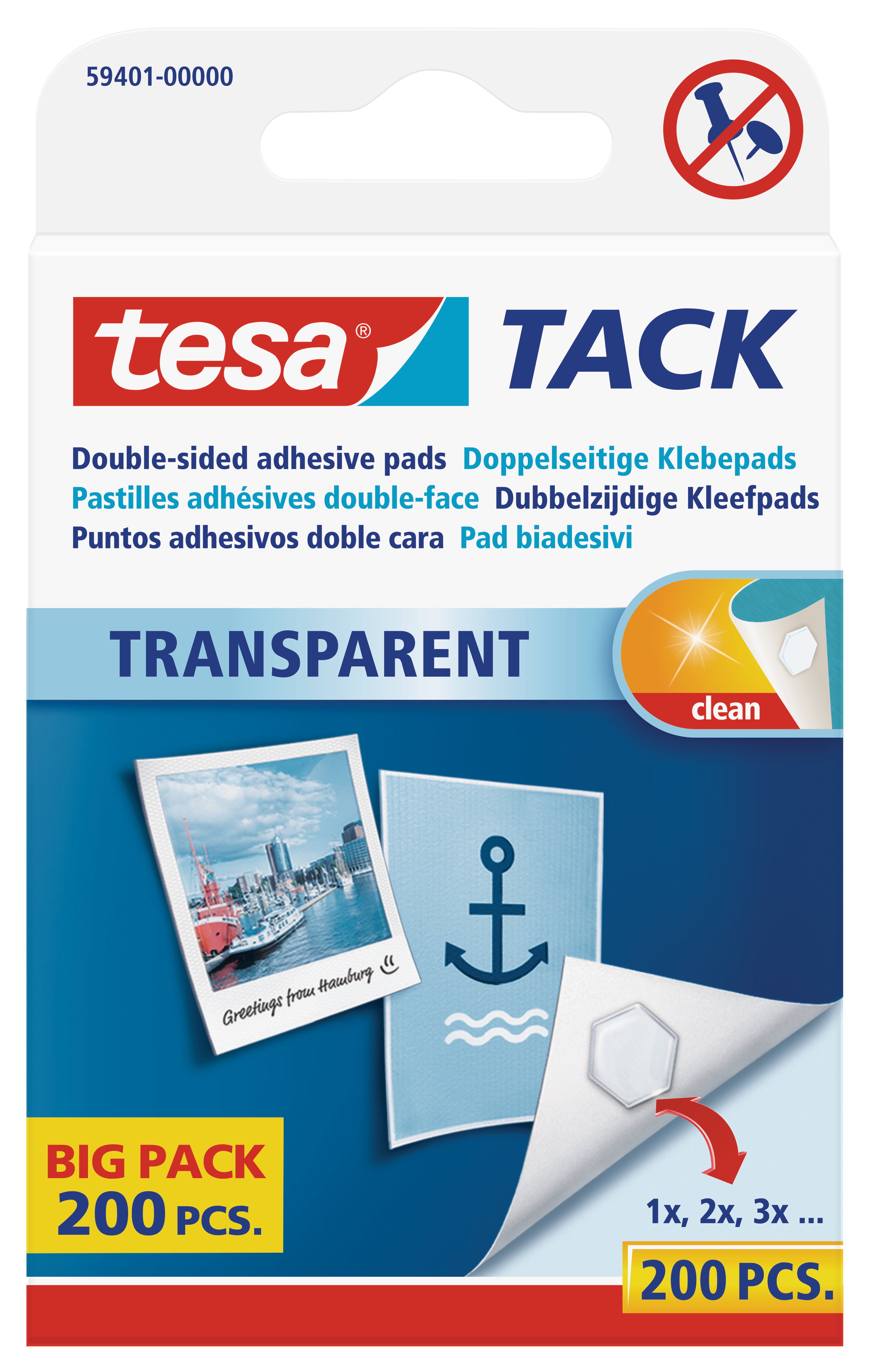 Klebepads Tesa Tack 59401 Big Pack 