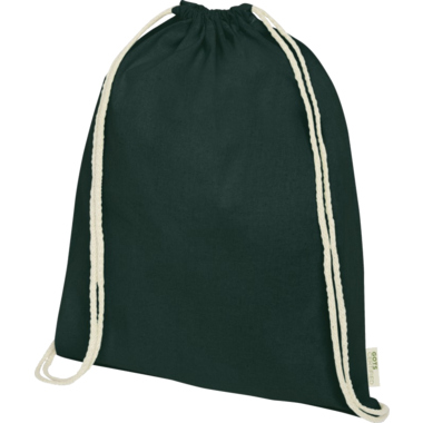 Sportbeutel Orissa 5L grün Bio-Baumwolle 