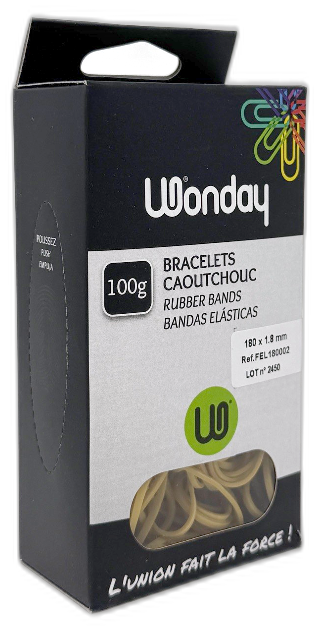 Gummiring Ø120mm 100g natur 