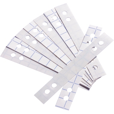 Lochverstärkerstreifen DURABLE 8078 transparent 50 Stück