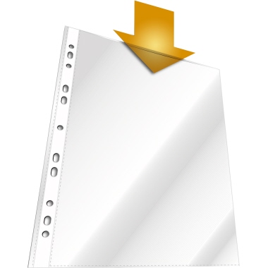 Prospekthülle DURABLE 2662 A4 60my glasklar PP 10 Stück