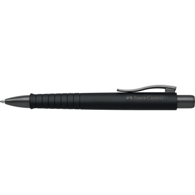 Kugelschr. Castell 2411 Poly Ball sw Ergonomisch XB Mine