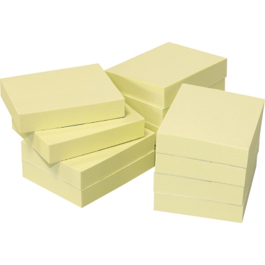 Haftnotiz Info 5653-11box 50x40mm gelb  12 Stück