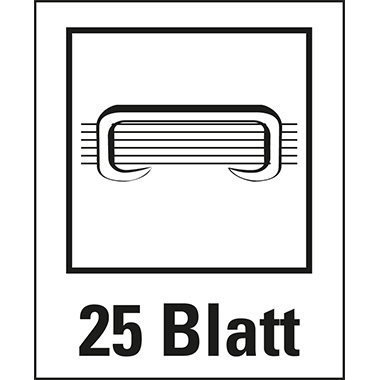 Heftgerät Leitz 5501 NeXXt schwarz bis 25 Blatt