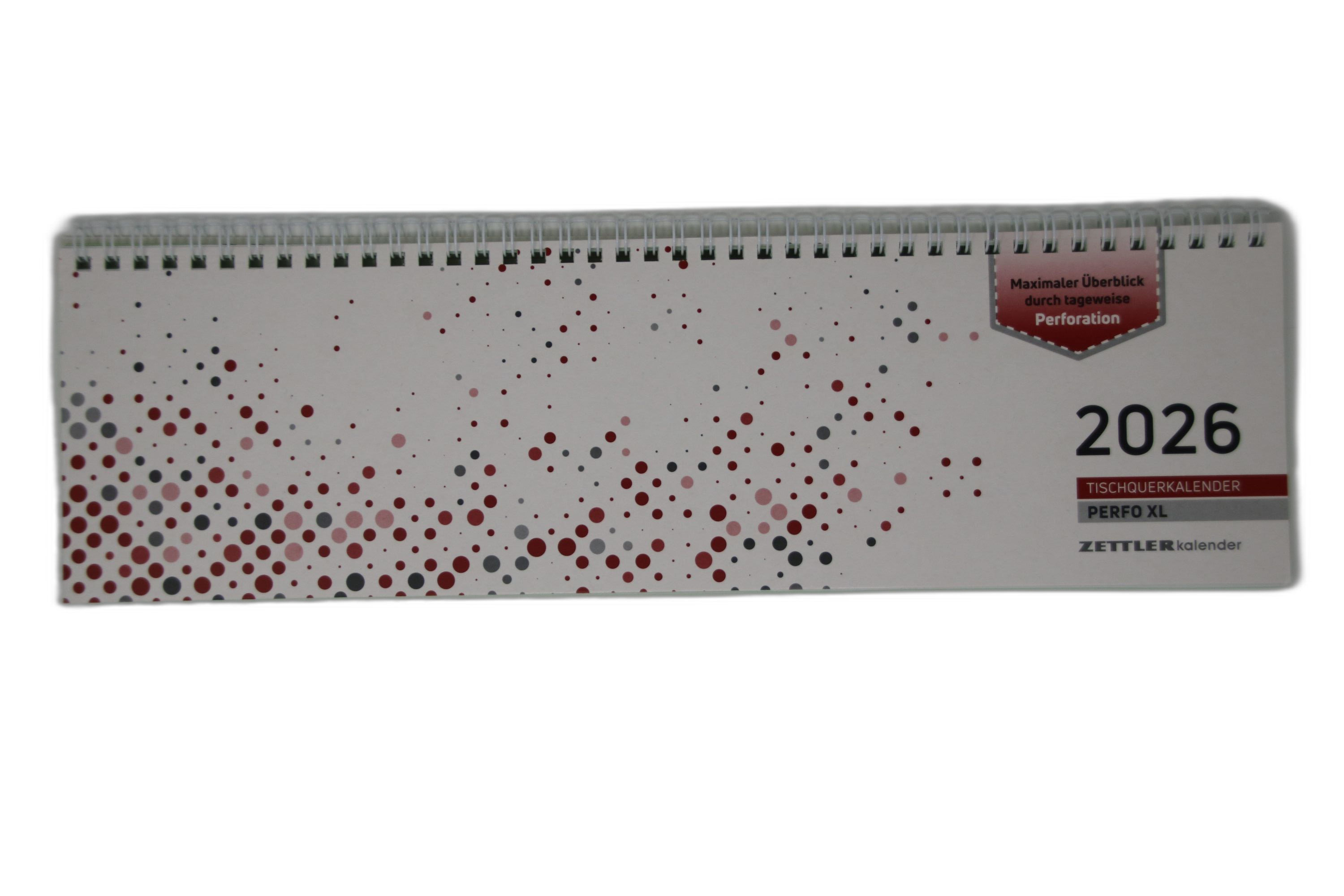 Tischkalender Zettler 136 quer 2S/1W Deutsch, 112 Seiten