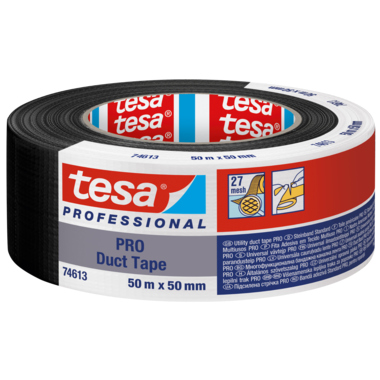 Reparaturband tesa® duct tape 50x50mm schwarz