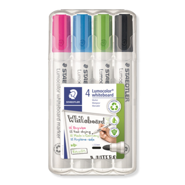 Boardmarker Staedtler 351 2mm 4er-Etui 