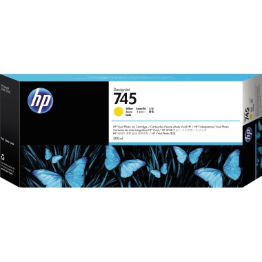 Tintenpa. HP 745 F9K02A yellow