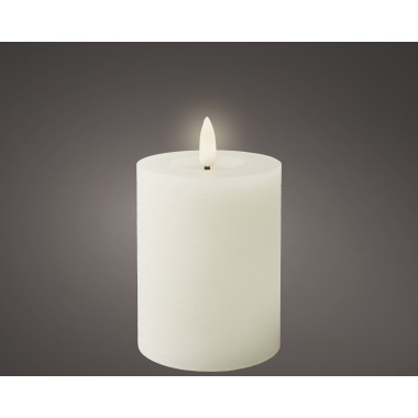 Kerze LUMINEO LED 7x11,2cm 486768 warmweiß Innenbereich