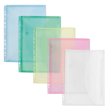 Aktentasche FolderSys 4010994 A4 PP sort Farbig Iert In 5 Farben, Dehnfalte