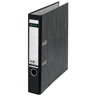Ordner Leitz 1050 Pappe A4 52mm schwarz 