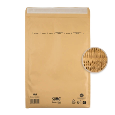 Papierpolstert. SUMO braun HK 295x445 Am: 315x445mm