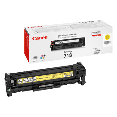 Toner Canon 718 yellow 
