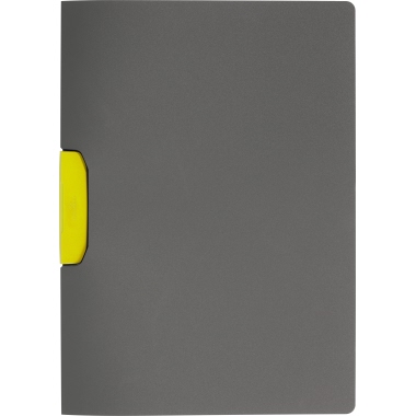 Klemmmappe DURABLE Duraswing 2304 anthrazit/gelb